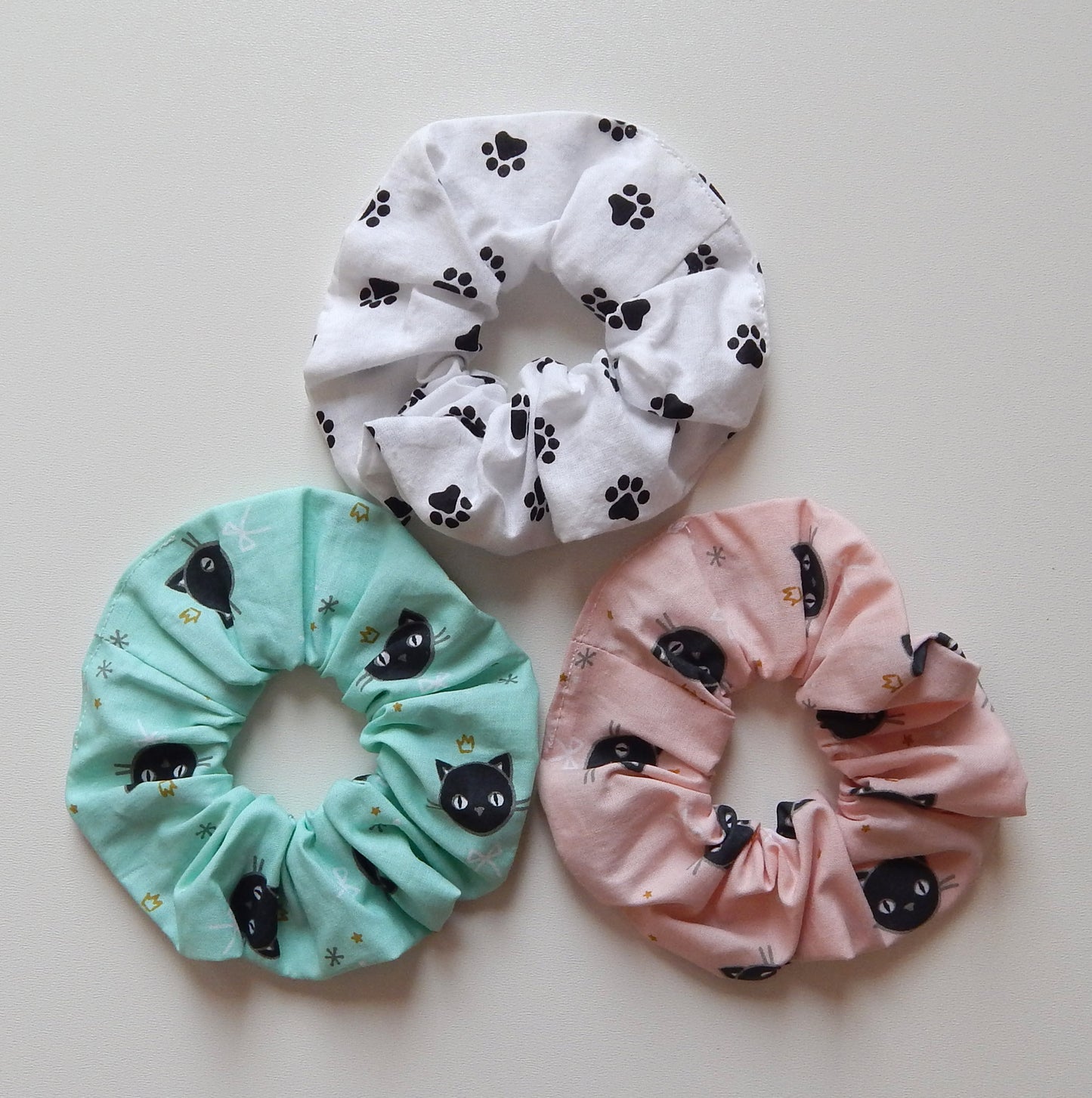 Cat Scrunchies