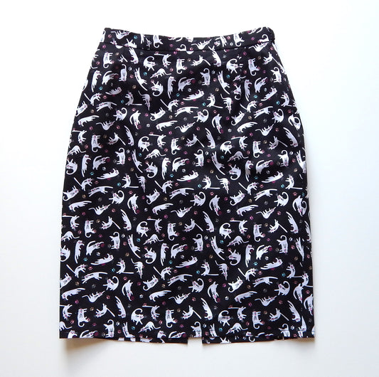 Pencil Cat Skirt