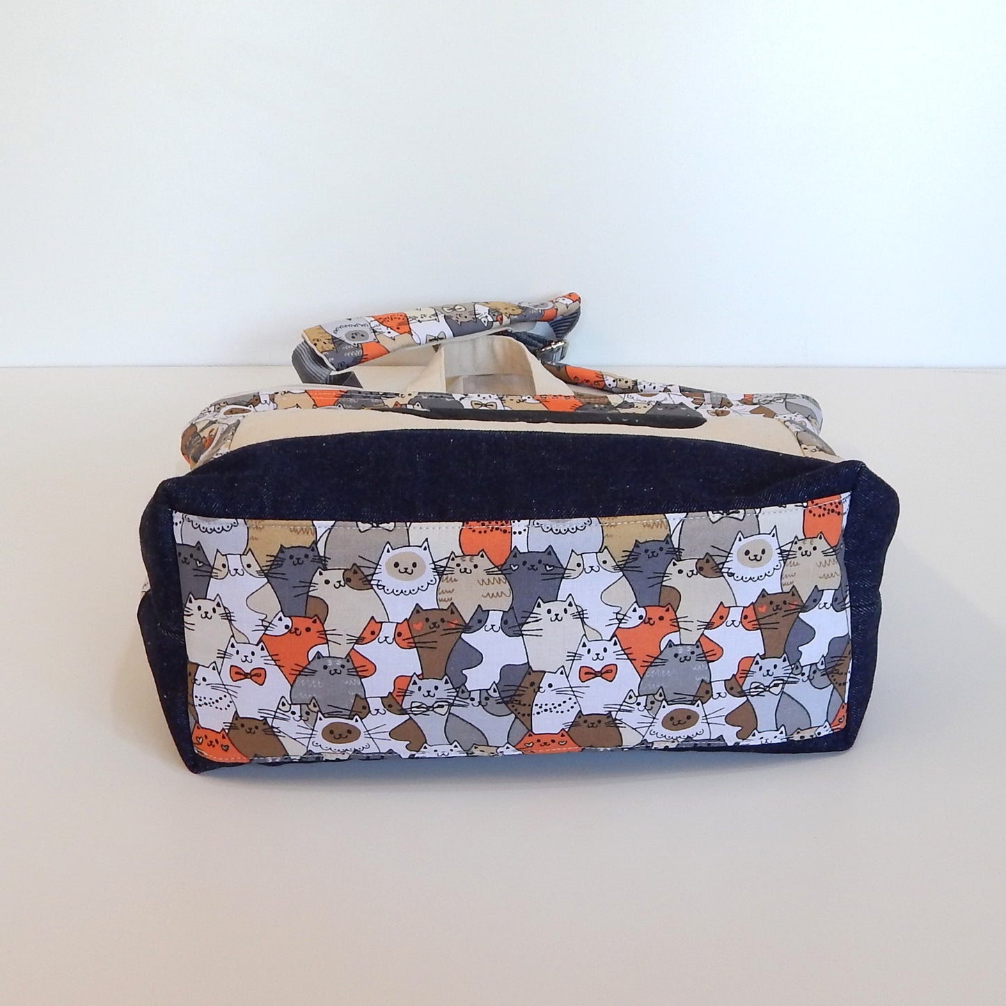 Cat Tote Bag - Orange