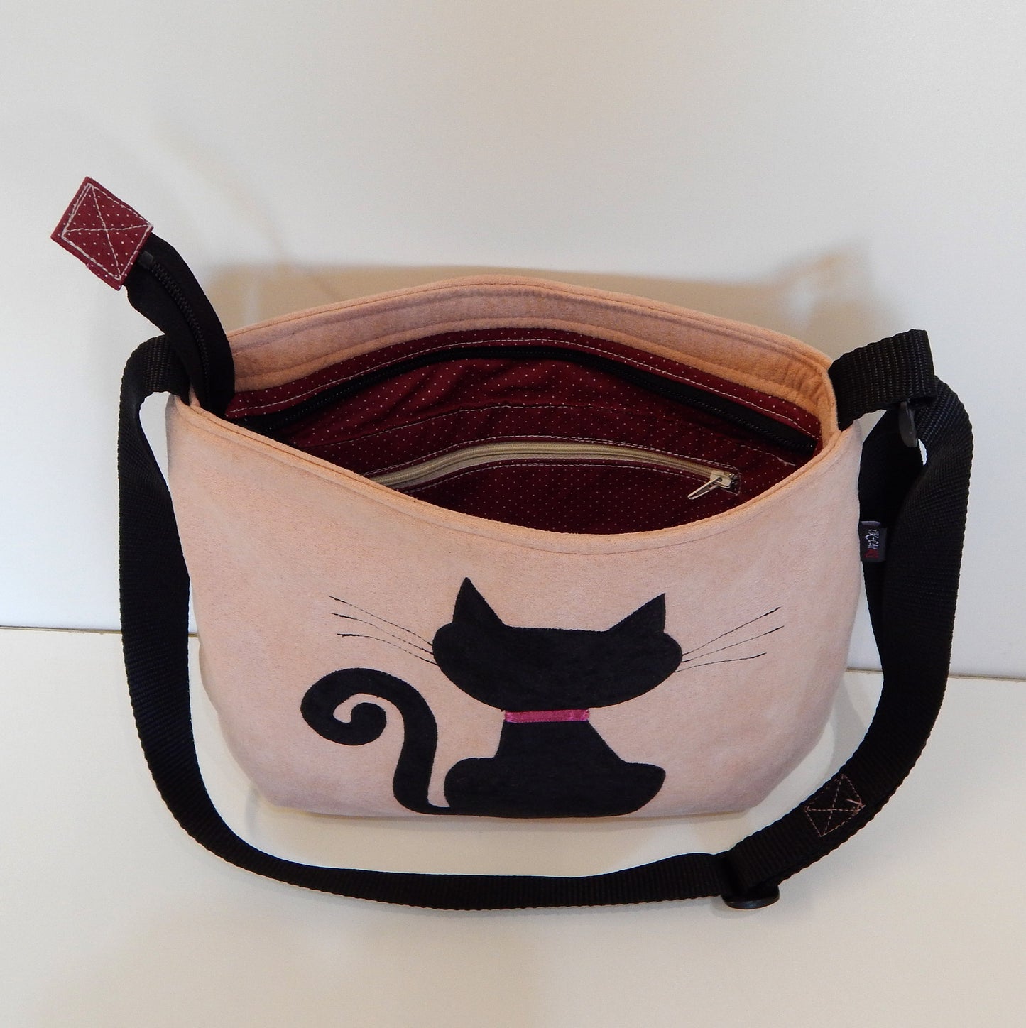 Cat crossbody bag